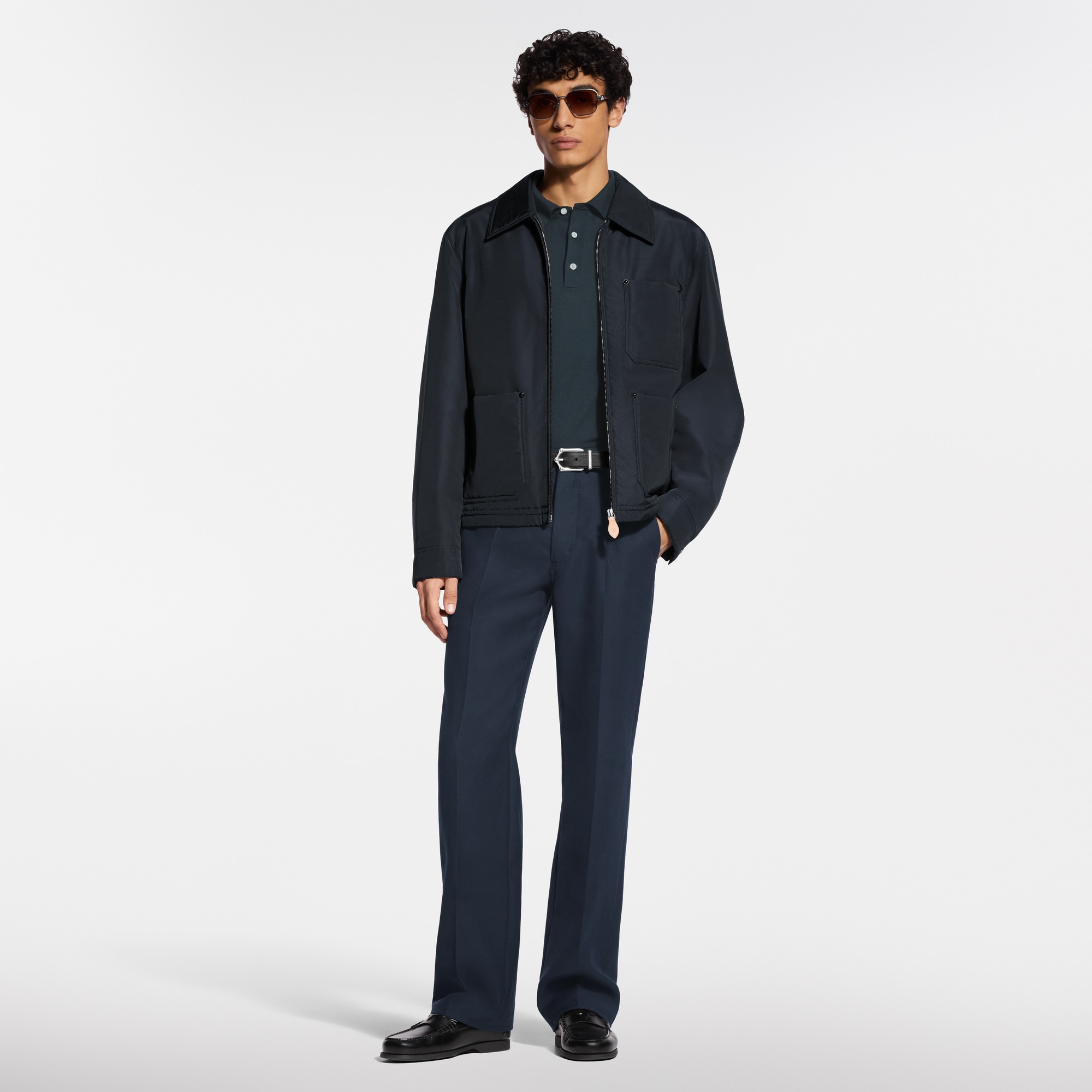 Water-Repellent Wool Mix Workwear Jacket - New - For Men | LOUIS